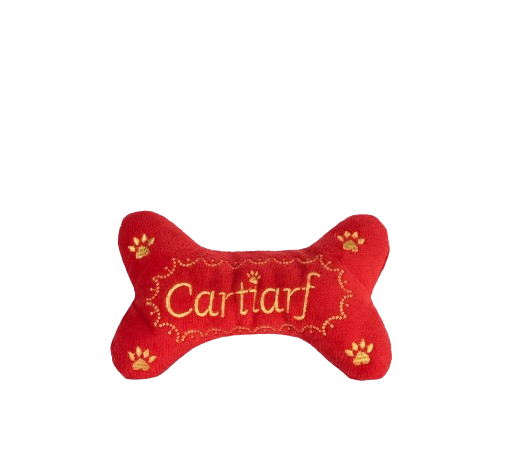 Cartiarf designer brand bone chew toy