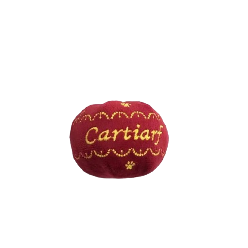 Cartiarf designer brand ball chew toy