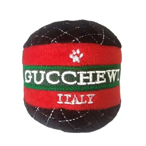 designer ball chew toy