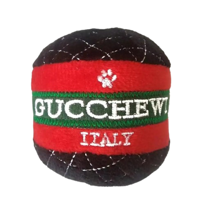 designer ball chew toy